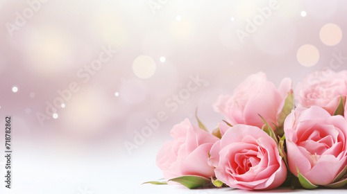 Summer bouquet of flowers on a white background