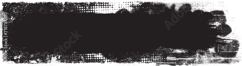 Glitch distorted grange shape . Noise grungy logo . Trendy defect error shapes . Glitched frame .Grunge textured . Distressed effect .Vector shapes