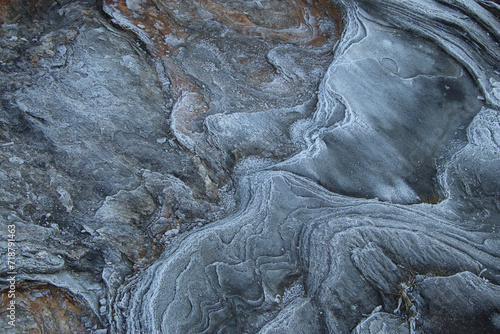 interesting ice structure closeup in Norway
