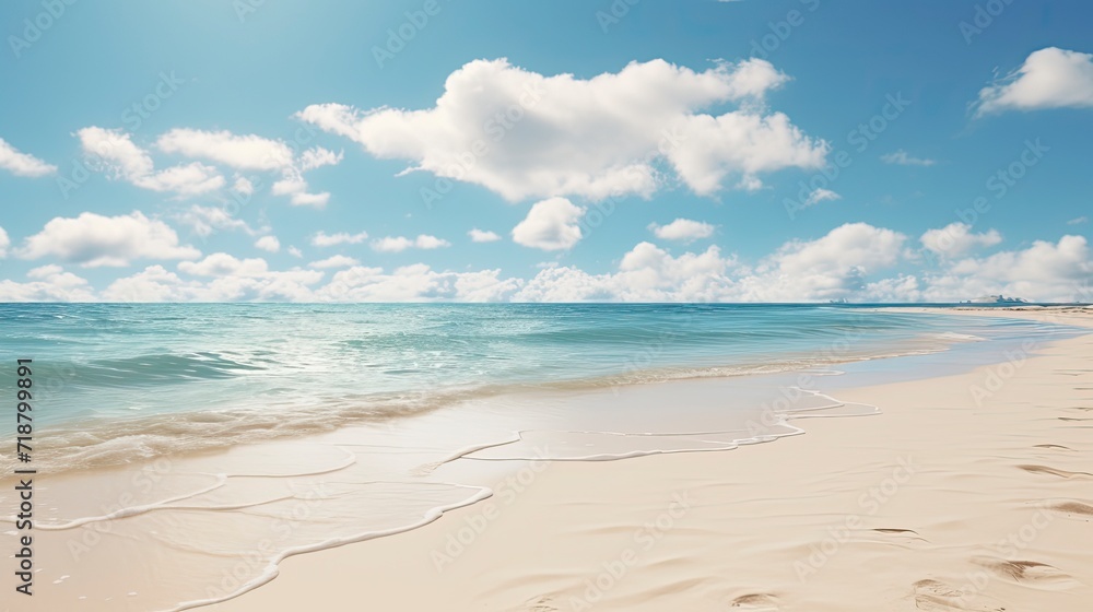 Obraz premium Beach view background