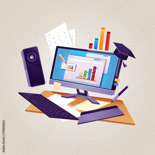 increased learning college entrance test