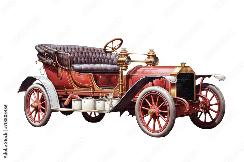 Stanley Steamer Isolated on Transparent Background