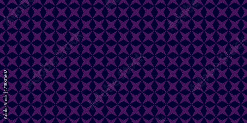 Abstract Dark Blue Purple geometric seamless pattern Repeating background Retro Geometric motif Fabric design Textile swatch Dress man shirt fashion. Wrap allover print. Basic pattern. Classic pattern