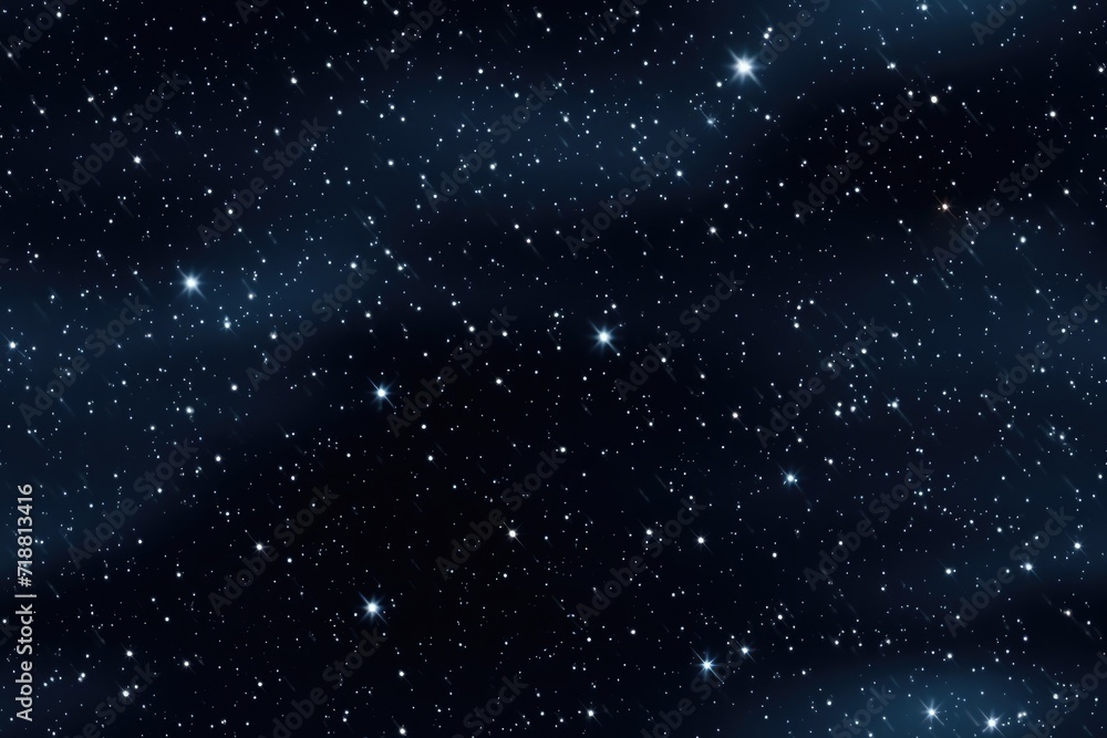 night sky, seamless cosmos pattern