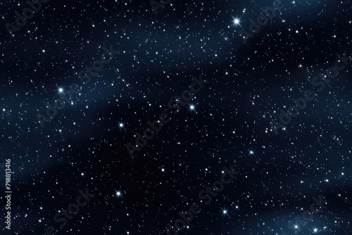 night sky, seamless cosmos pattern