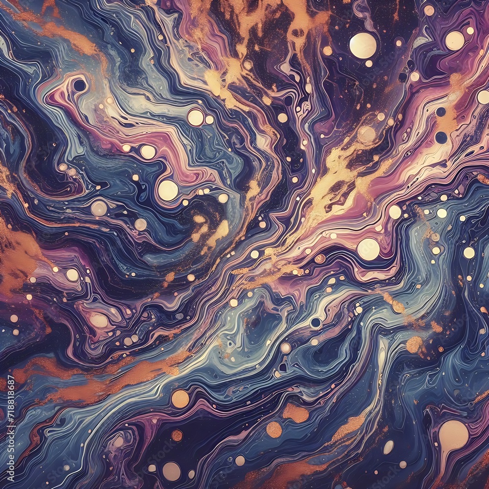 Obraz premium digital art of an abstract marble texture