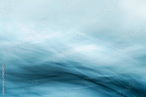 blur abstract soft blue studio and wall background
