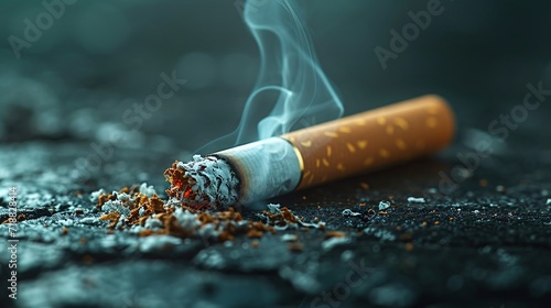 Cigarette Ashes on the Ground: A Smoke-Free Monthly Event Generative AI