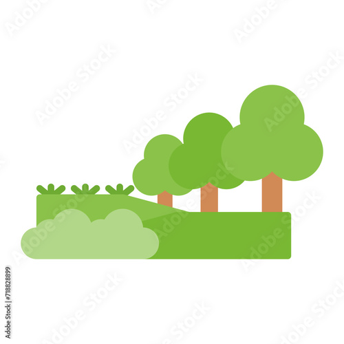 Rainforest Expedition icon vector image. Can be used for In The Wild.