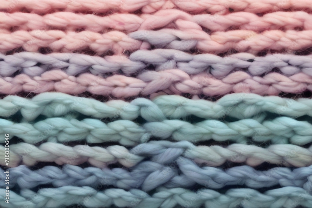 Knitted texture in delicate shades. Background