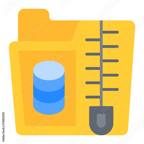 Zip Files icon vector image. Can be used for Web Hosting.