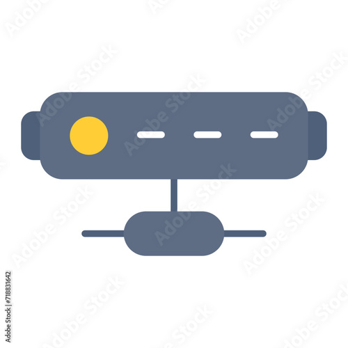 Server icon vector image. Can be used for Web Hosting.