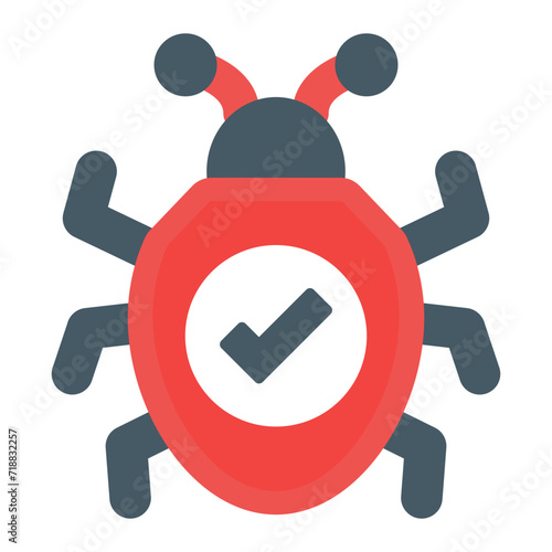 Bug Fixing icon vector image. Can be used for Web Hosting.