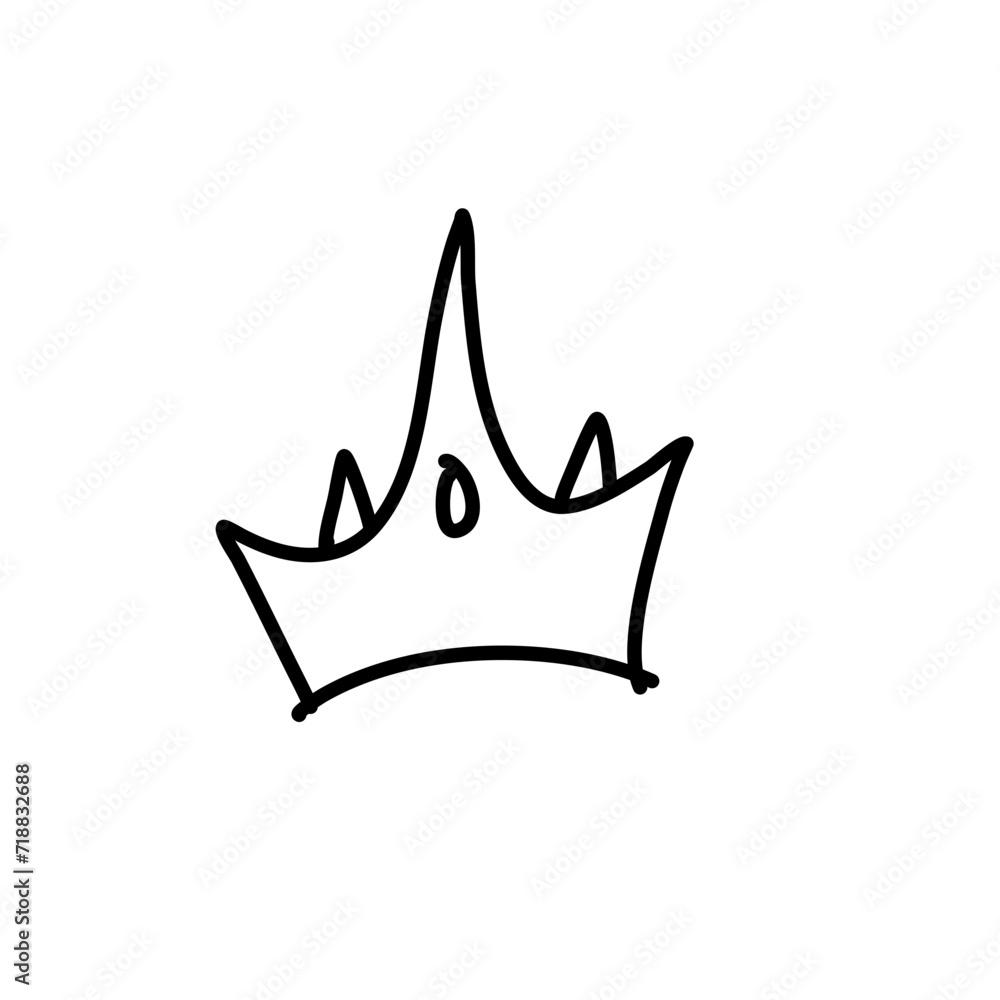 Crown doodle Crown doodle