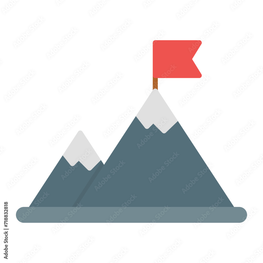 Get On Top icon vector image. Can be used for Business Management. Get On Top icon vector image. Can be used for Business Management.