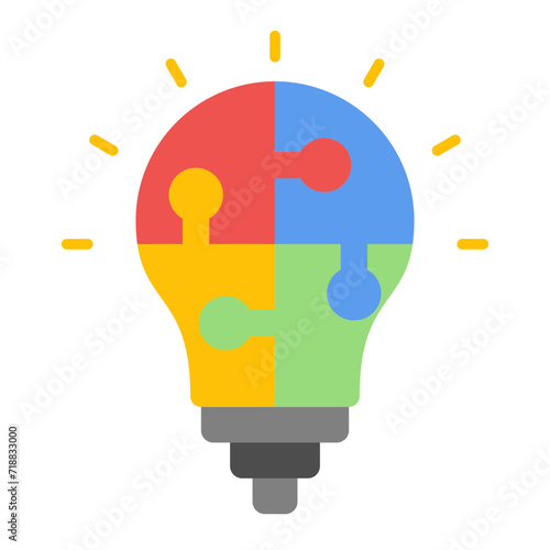 Business Solution icon vector image. Can be used for Business Management.