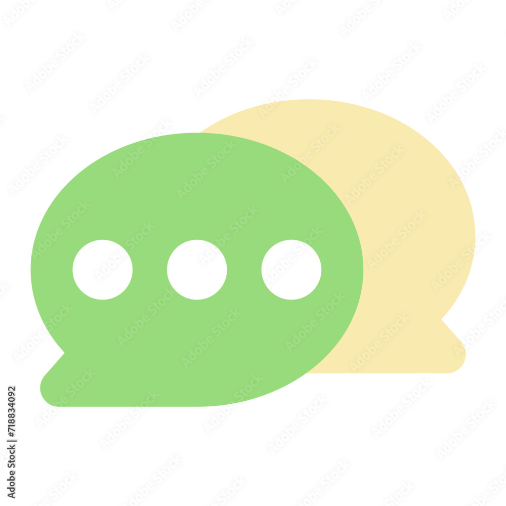 Chat icon vector image. Can be used for Web Store. Chat icon vector image. Can be used for Web Store.