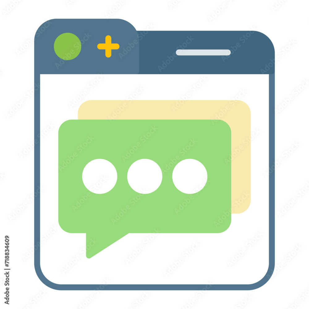Live Chat icon vector image. Can be used for Web Store. Live Chat icon vector image. Can be used for Web Store.