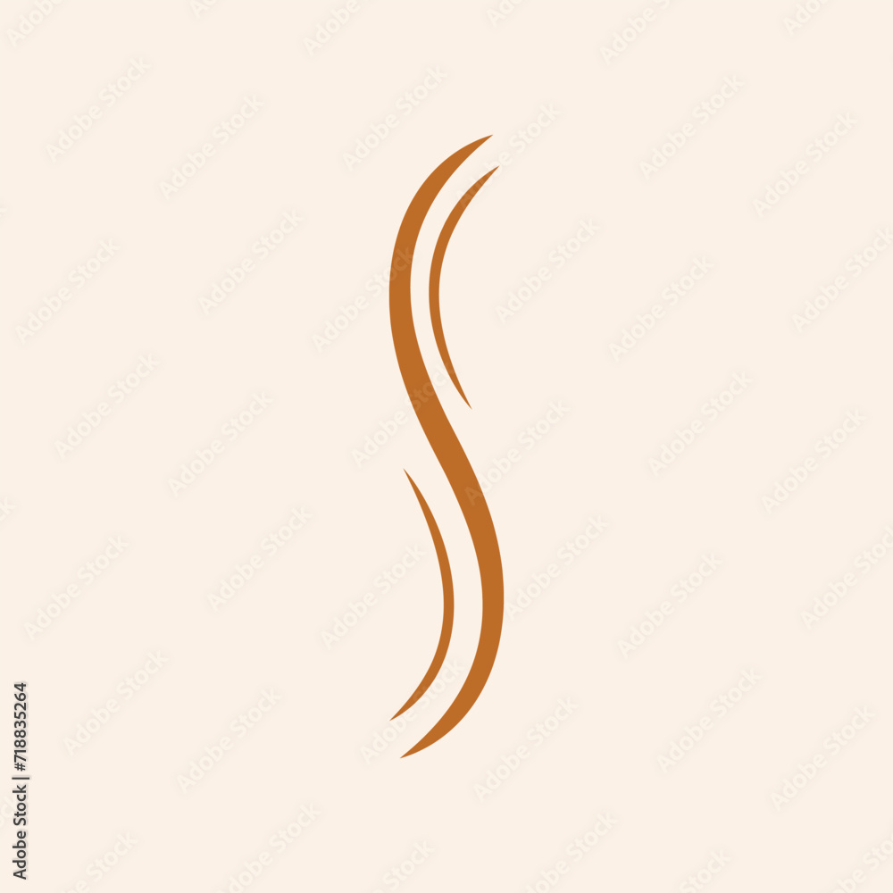 long hair style icon, logo women face on white background long hair style icon, logo women face on white background