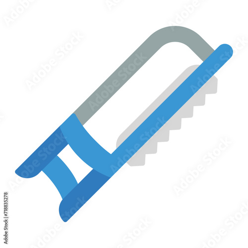 Hacksaw icon vector image. Can be used for Plumbing.