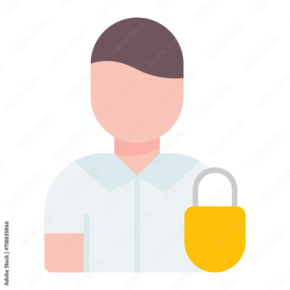 Guarantor icon vector image. Can be used for Finance. Guarantor icon vector image. Can be used for Finance.