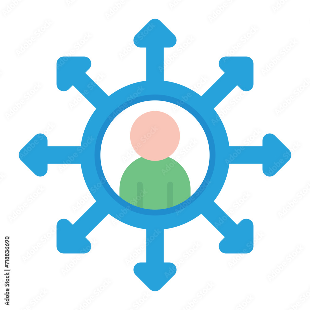 Outsourced Recruiters icon vector image. Can be used for Recruitment Agency. Outsourced Recruiters icon vector image. Can be used for Recruitment Agency.