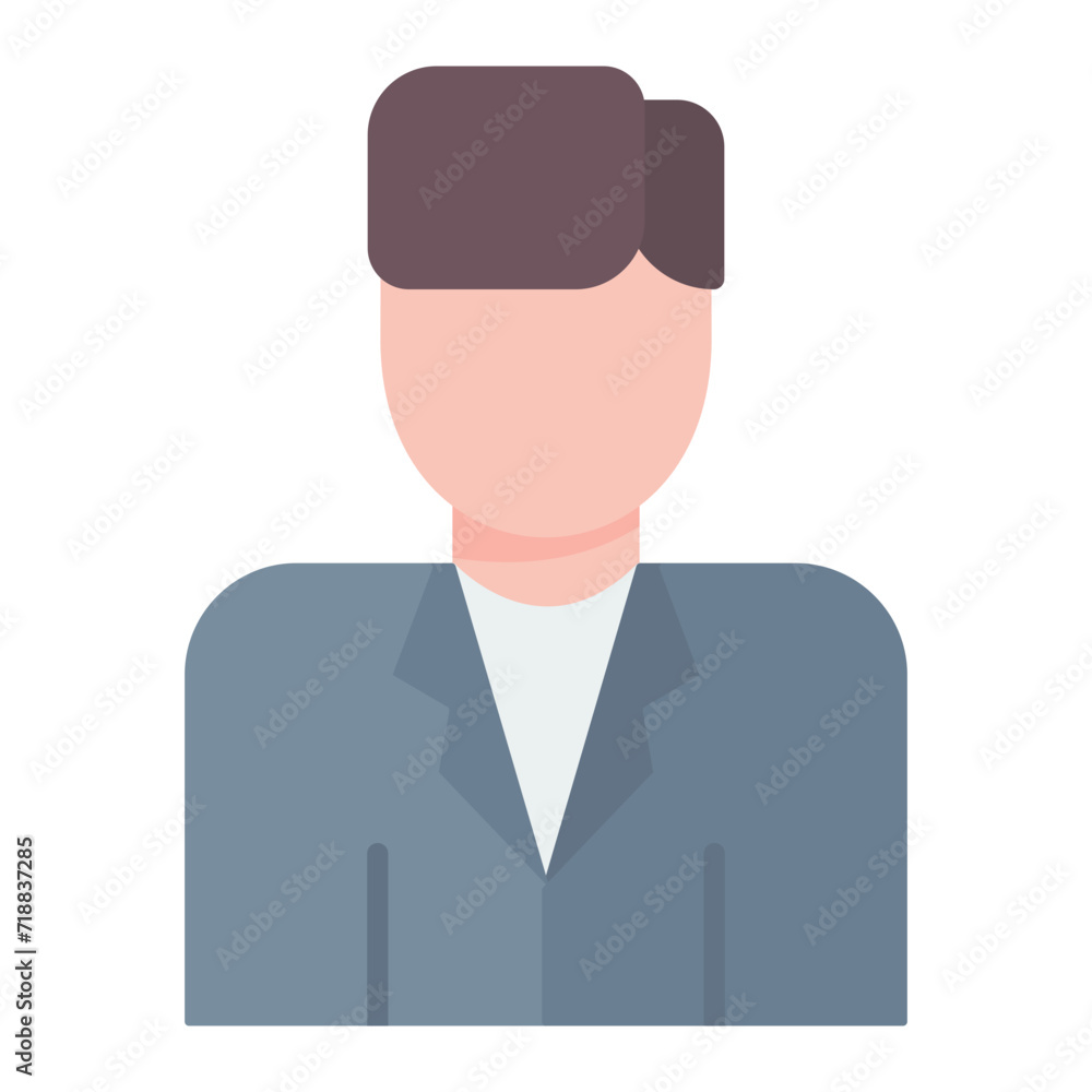 Businessman icon vector image. Can be used for Recruitment Agency. Businessman icon vector image. Can be used for Recruitment Agency.