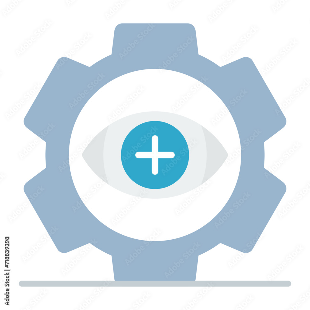 Optometry Practice icon vector image. Can be used for Optometrist. Optometry Practice icon vector image. Can be used for Optometrist.