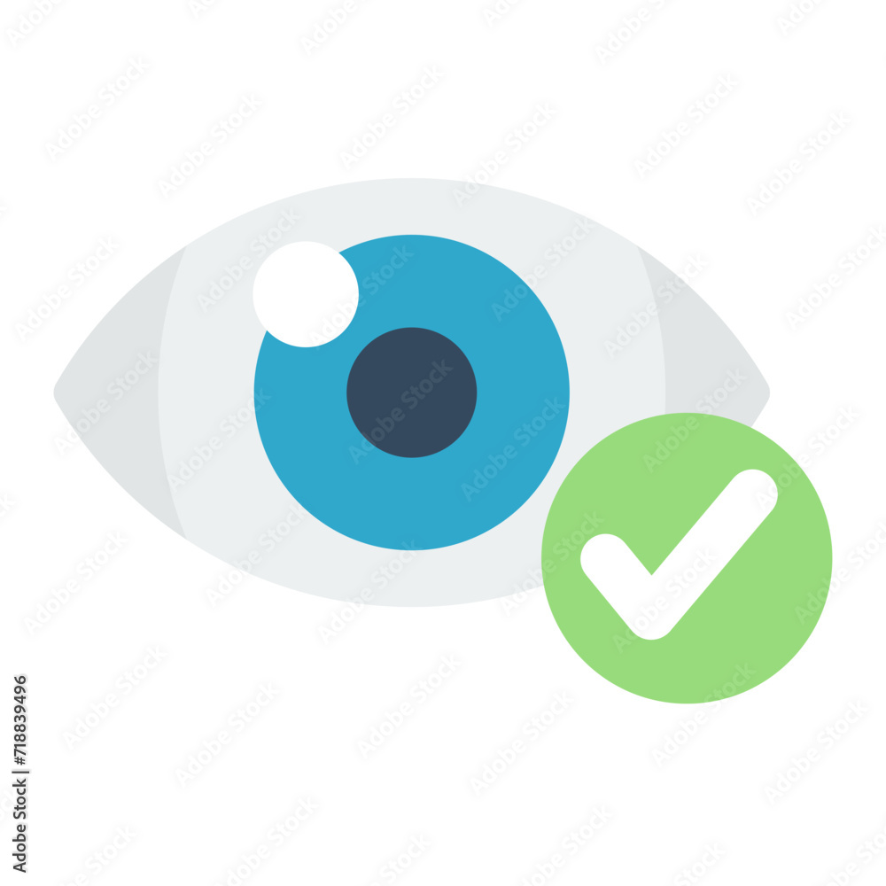 Healthy Eye icon vector image. Can be used for Optometrist. Healthy Eye icon vector image. Can be used for Optometrist.