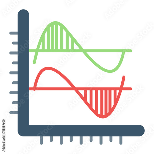 Divergence icon vector image. Can be used for Optometrist.