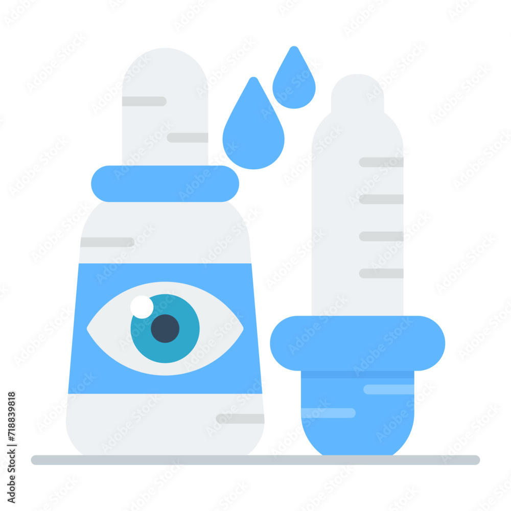 Artificial Tears icon vector image. Can be used for Optometrist. Artificial Tears icon vector image. Can be used for Optometrist.
