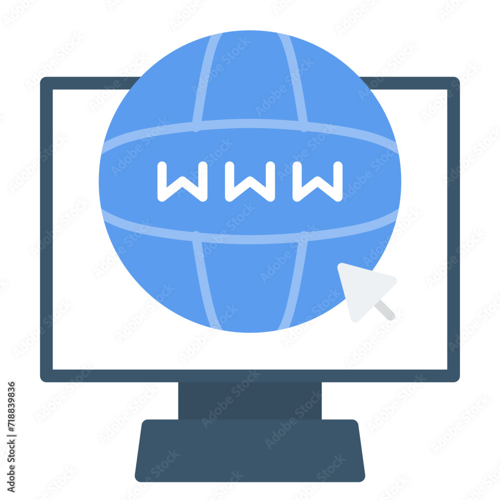 Web Site icon vector image. Can be used for New Media. Web Site icon vector image. Can be used for New Media.