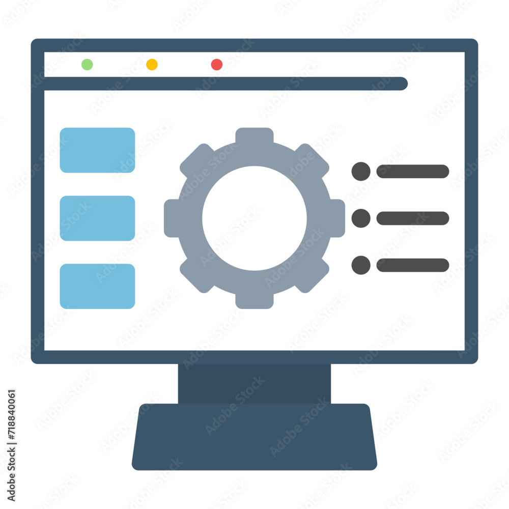 Dynamic Content icon vector image. Can be used for New Media. Dynamic Content icon vector image. Can be used for New Media.
