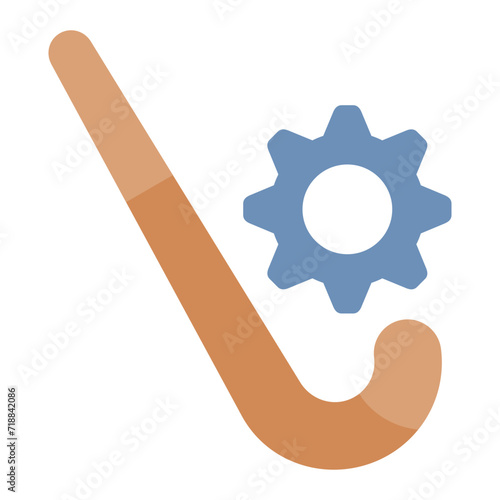 Equipment Repair icon vector image. Can be used for Hockey.
