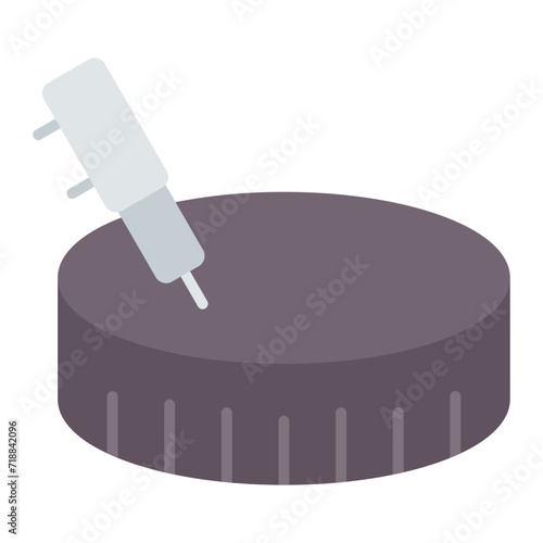 Equipment Fitting icon vector image. Can be used for Hockey.