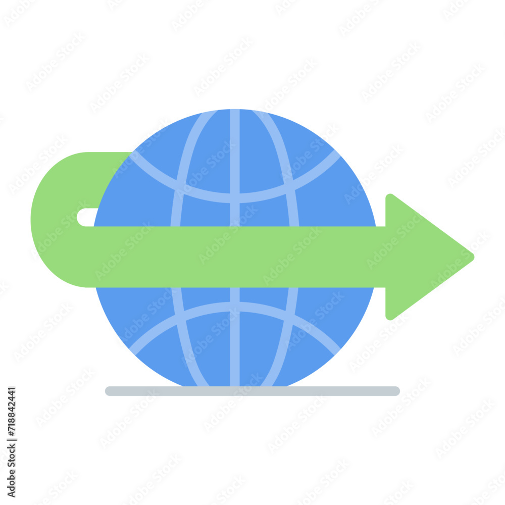 Moving Forward icon vector image. Can be used for The Future. Moving Forward icon vector image. Can be used for The Future.