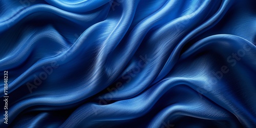 Fashionable Fibers: Blue Silk in the Spotlight Generative AI