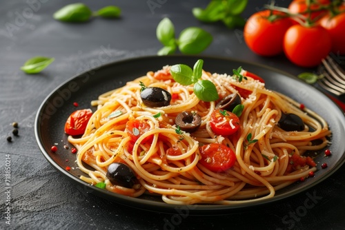 tasty italian pasta  food  menu