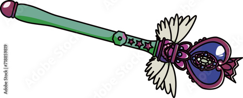 魔法のステッキ（magic stick）(eps)