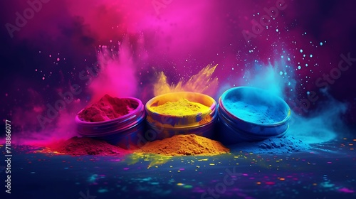  Holi banner for sale and promotion for Festival of Colors celebration with message exclusive holi sale. hd, shine photo
