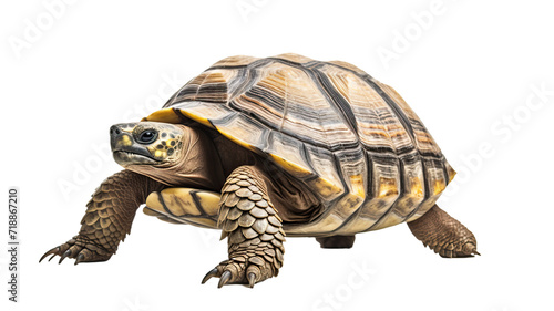 Isolated image of a turtle