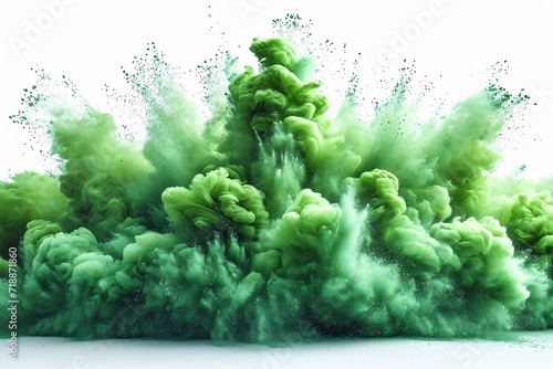 Glowing Green Chaos: A Neon-Colored Explosion of Creativity for the Month of April Generative AI