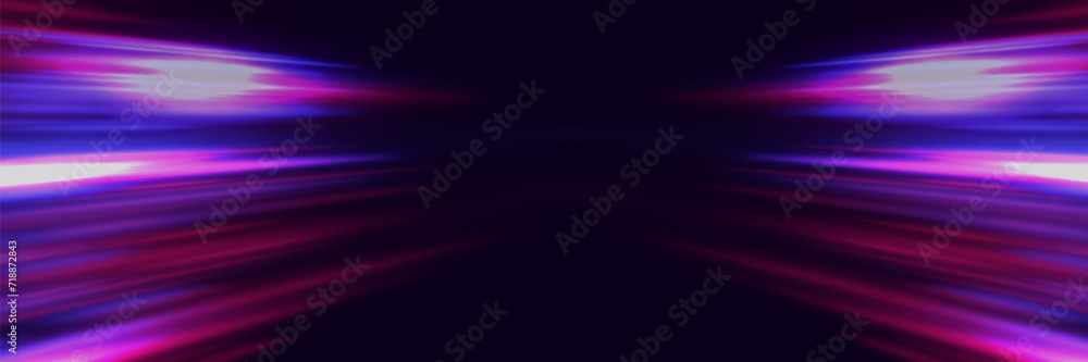 Modern abstract high speed light glare effect. Futuristic technology of dynamic movement and speed.
Modern abstract high speed light glare effect. Futuristic technology of dynamic movement and speed.