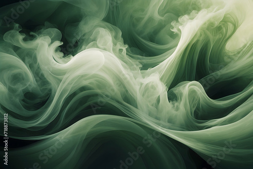 An art of green abstract wallpaper