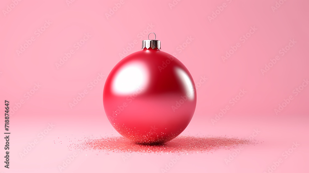 Luxurious Christmas balls on glowing bokeh background, Christmas and New Year minimalistic background Luxurious Christmas balls on glowing bokeh background, Christmas and New Year minimalistic background