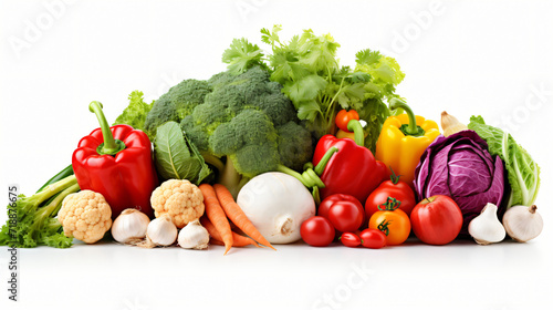 Organic selection of vegetables