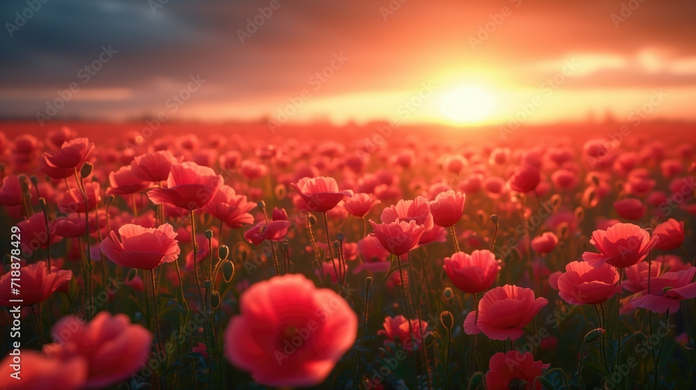 Obraz premium Flower field