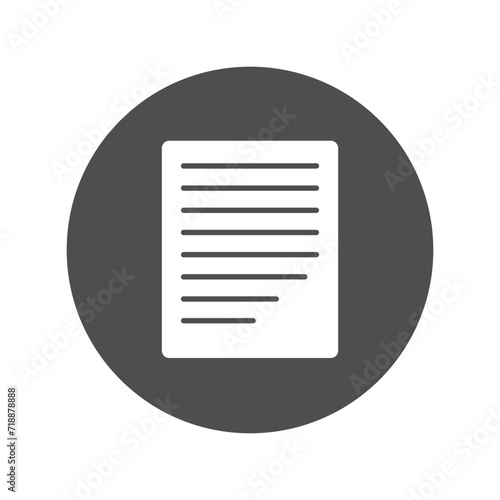 business paper icons set