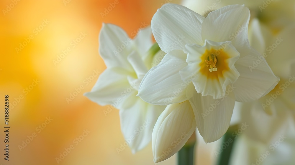 Naklejka premium artificial intelligence macro image of a beautiful flower