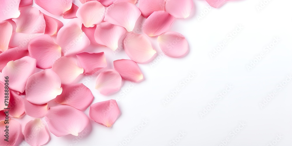 Soft,focus rose petals scattered on a white surface , Soft,focus rose petals, scattered, white surface Soft,focus rose petals scattered on a white surface , Soft,focus rose petals, scattered, white surface